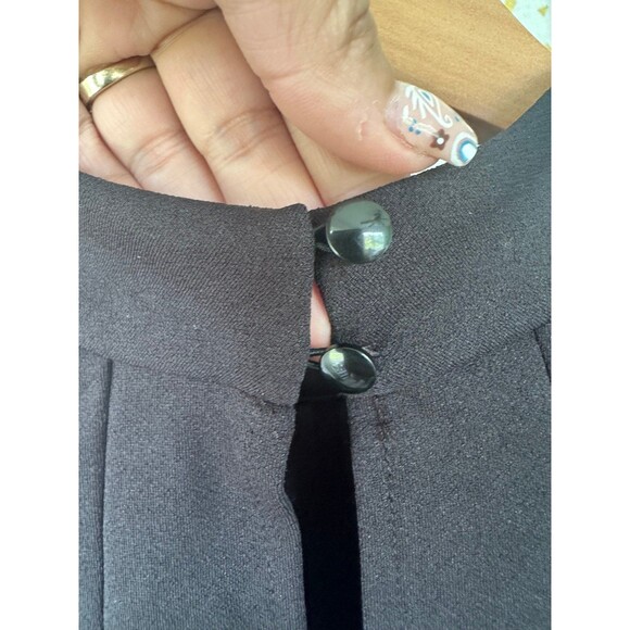 ASOS Women's Shoulder Cut Out Back Keyhole Pleated Flare Sheath Dress 10 - Picture 4 of 7